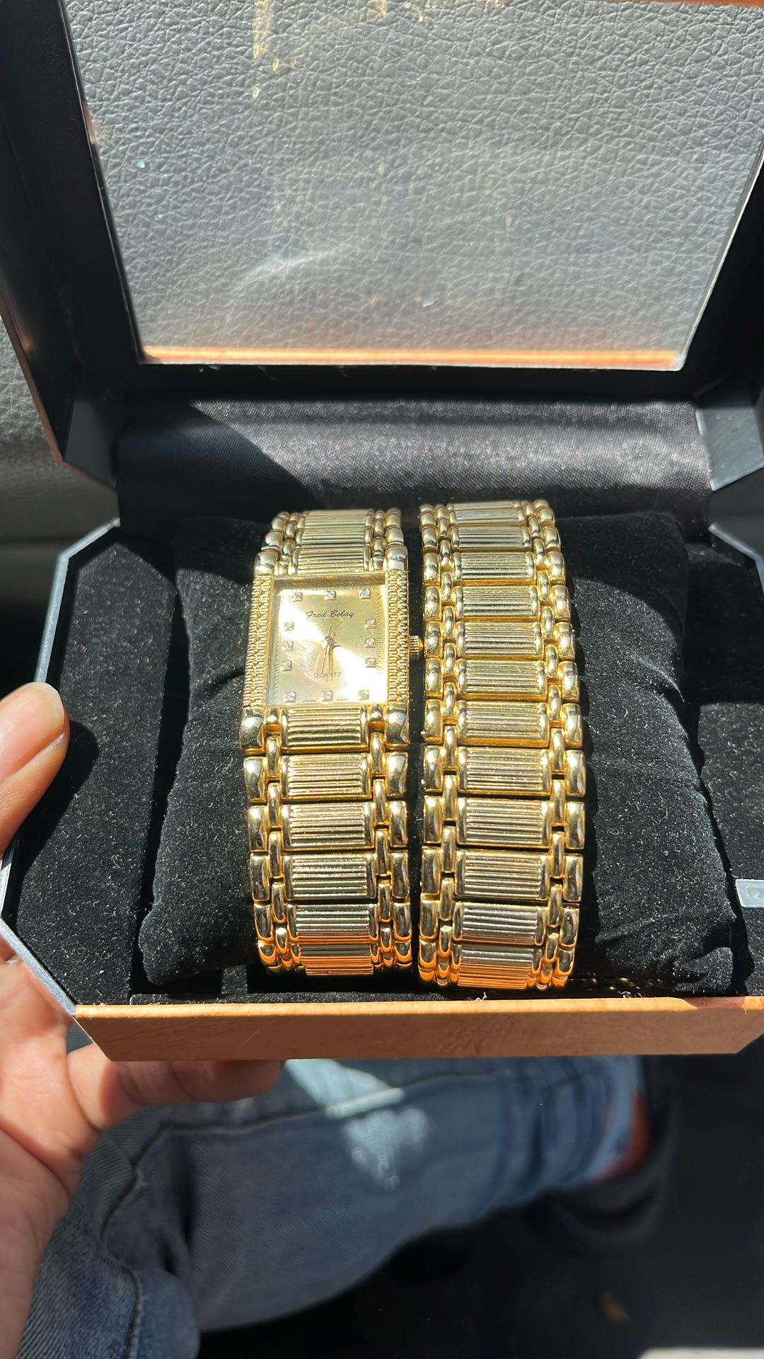 Gold Plated Watch Set