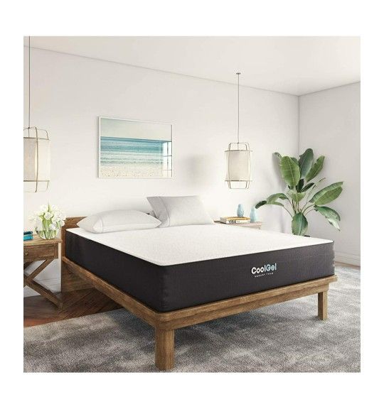 🔥New! King Classic Brands CoolGel Memory Foam Mattress
