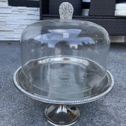 Crystal Cake Stand 