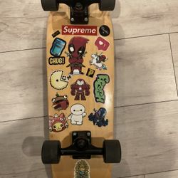 Complete Longboard + Stickers