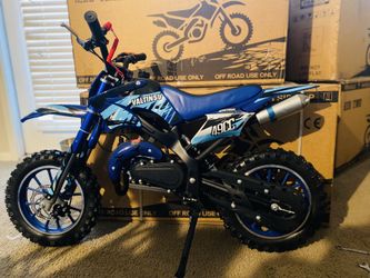 Brand News Valtinsu 49cc 2 stroke kids dirt bikes