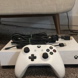 Xbox One S – (Digital Edition)  Complete Setup w/ Controller 