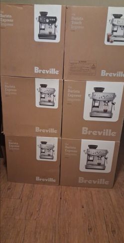 The Barista Touch Impress $900 Stainless Steel-1× TheBarista Express Impress Blk Truf $699.99 -1× The Barista Express Impress Stainless Steel  $699.99