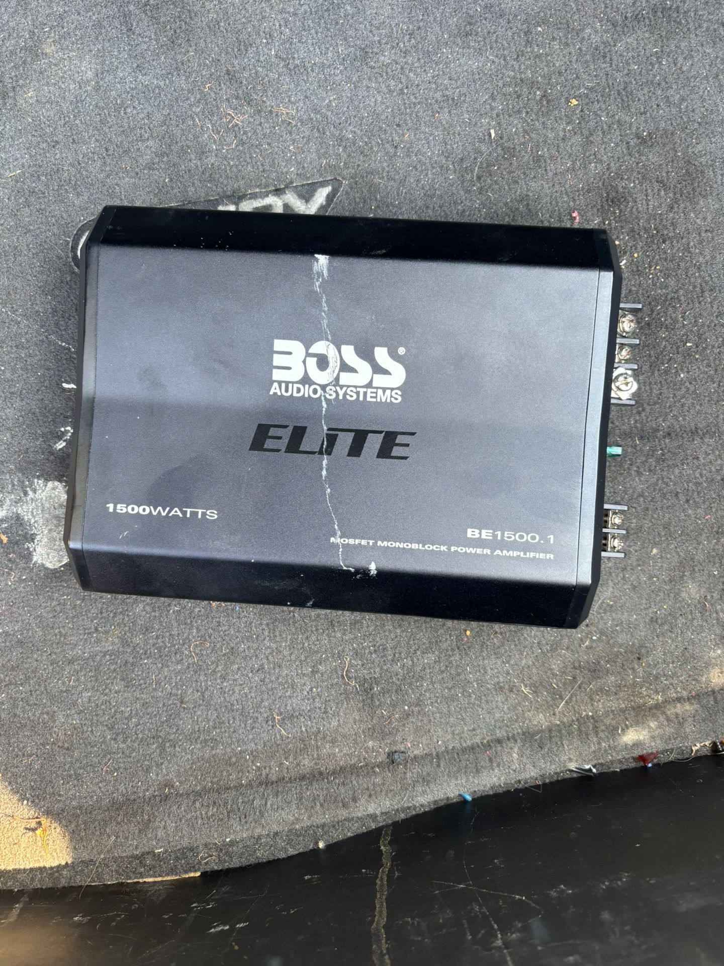 1500 Watts Boss Amp