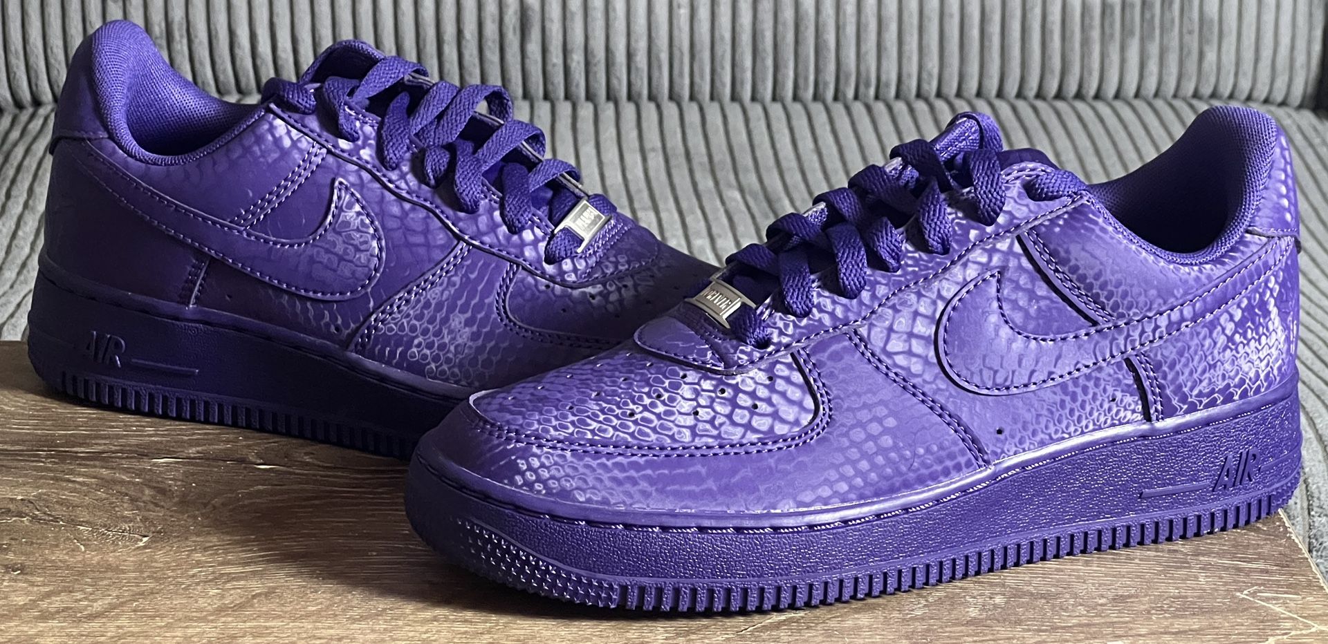Nike Air Force 1 Low Kobe Bryant Court Purple | Size 6.5M / 8W | IB0018-500