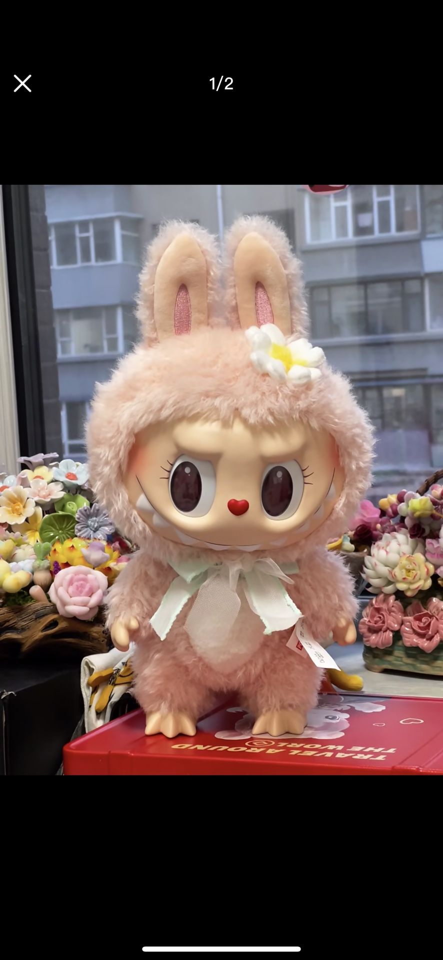POP MART Mokoko Close to Sweet vinyl Plush Doll