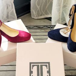 Ivanka Trump Oaslia chunky heels 7.5