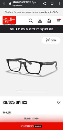 RayBan 7025 Eyeglass Frames