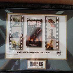 Men In Black Framed Poster