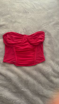 Hot pink tube top size small