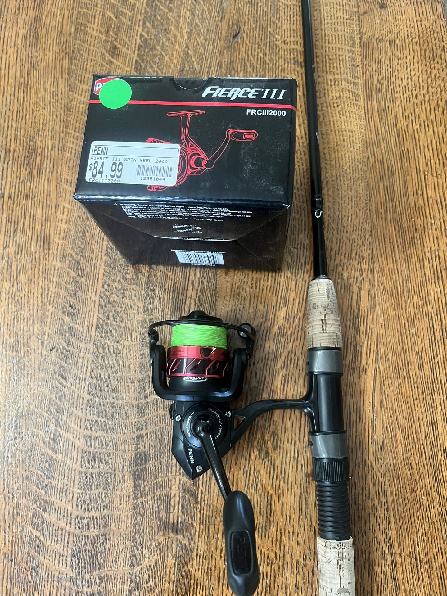 Fishing Rod And Reel