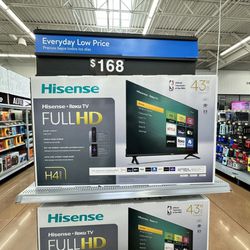43” Hisense Smart Led Tv!!