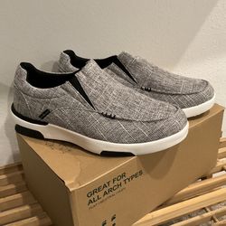 OrthoComfoot Men's Orthopedic Slip-On Loafers  