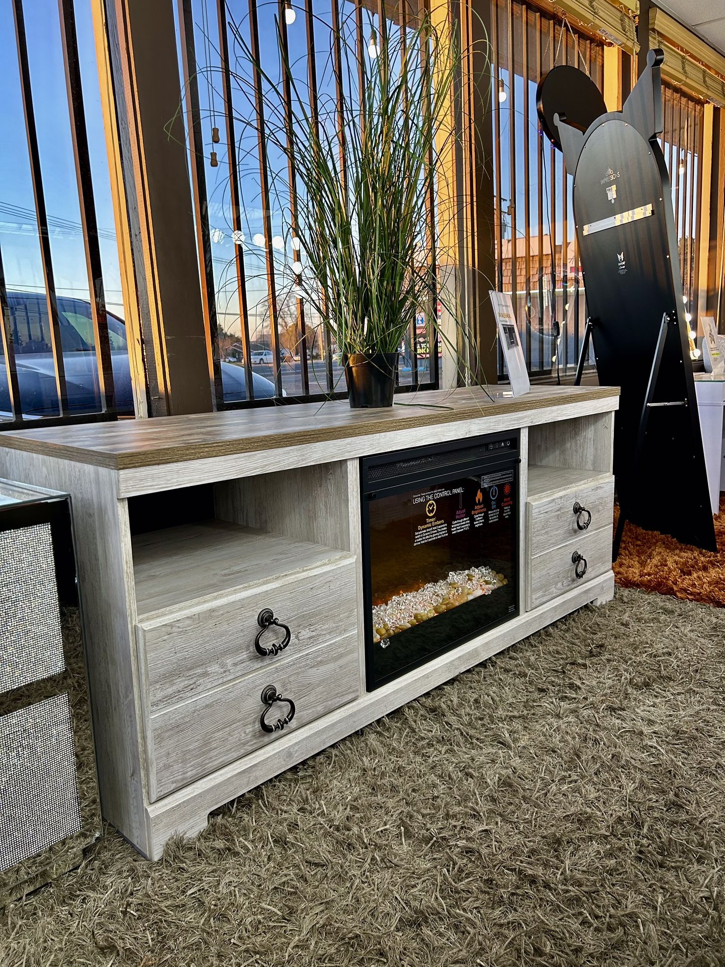 Fireplace TV Stand $599.99