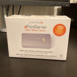 Lantronix xPrintServer Office / Branch Edition, iPad iPhone