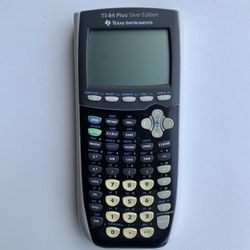 Texas Instrument TI-84 Plus Silver Edison Graph Calculator 