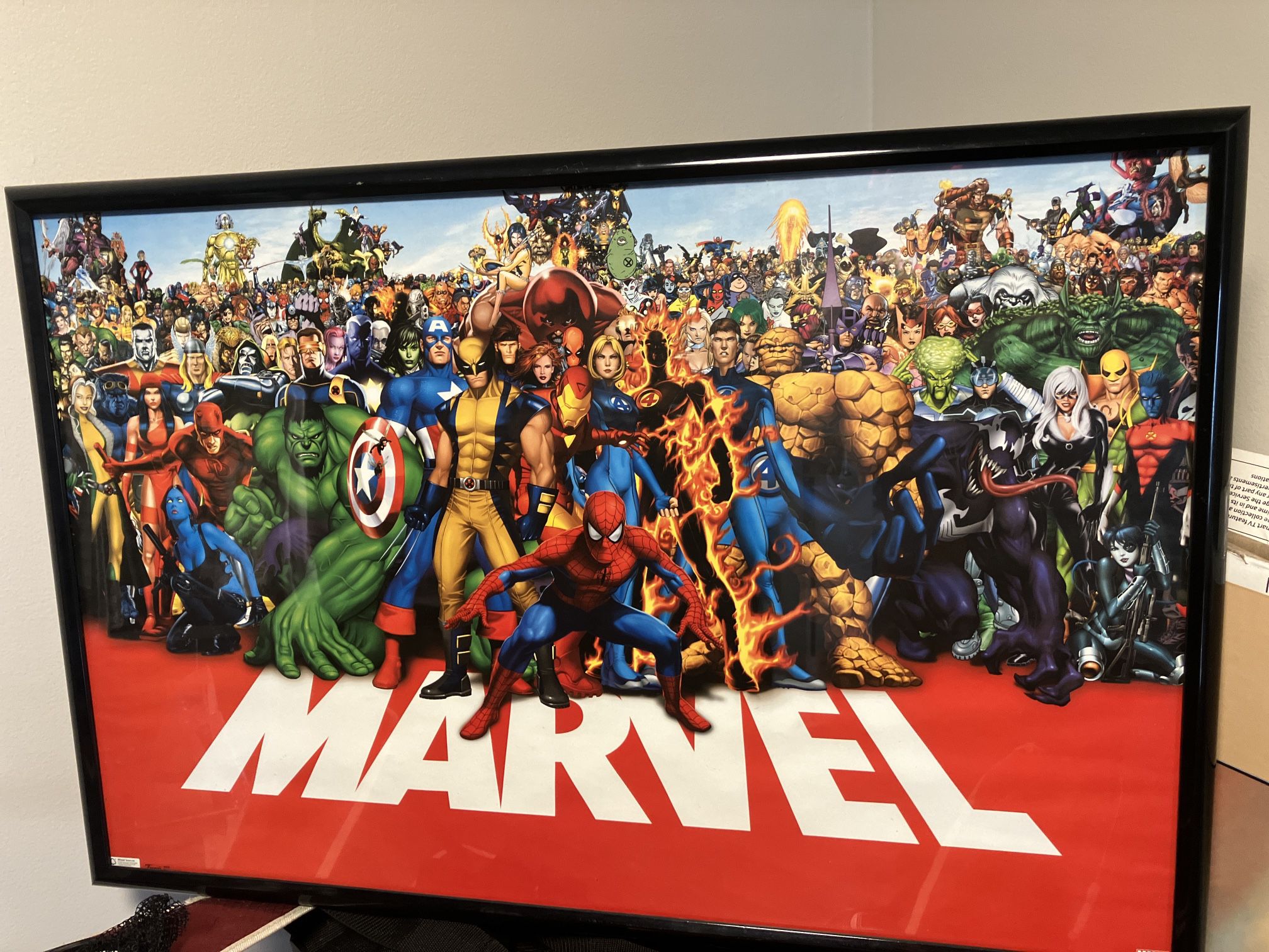 Marvel Framed Poster