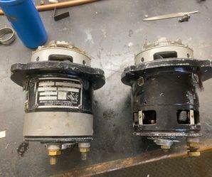 Vintage Bendix Aviation Aircraft Starter Motors - Pair (2)