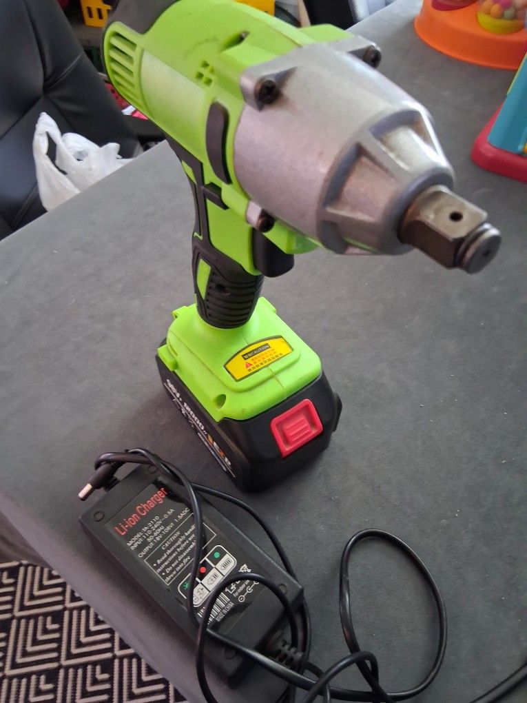 1/2" Lithium Power Impact Wrench New