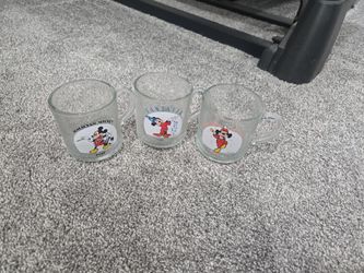 Disney Glass Mugs