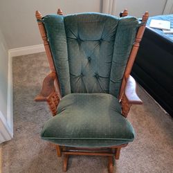 Glider rocking chair