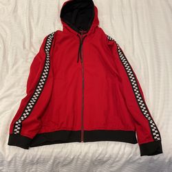 ZARA SPORTY HOODED BOMBER JACKET 