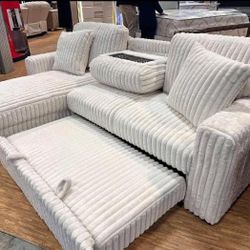 $49 Down Finance Bedroom Set Queen/King Bed Mattress Power Reclining Sofa Loveseat Sectional Couch Sleeper Dining Table Bunk Bed Vanity Set 