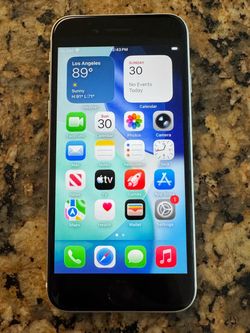 Like New Apple iPhone SE 2nd Gen (2020) – 64GB – White – $90