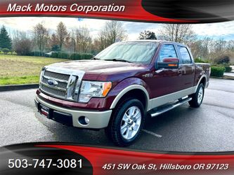 2010 Ford F-150 Lariat Crew Cab 63K Low Miles 4X4
