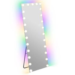 Hollywood Vanity Full Length Mirror Read Description