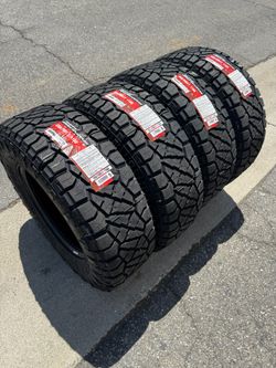 New 33” 285/70r17 Nitto RidgeGrappler Tires 33” for 17” Wheels