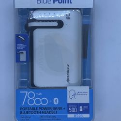 New Power bank 7800mAh With A Bluetooth Headset 