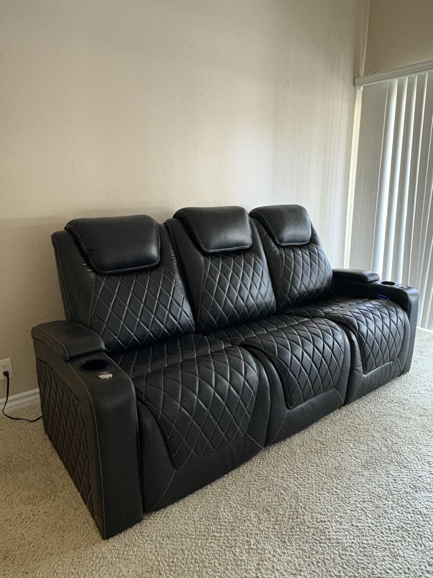 Home Theater Reclining Seating Sofa Couch