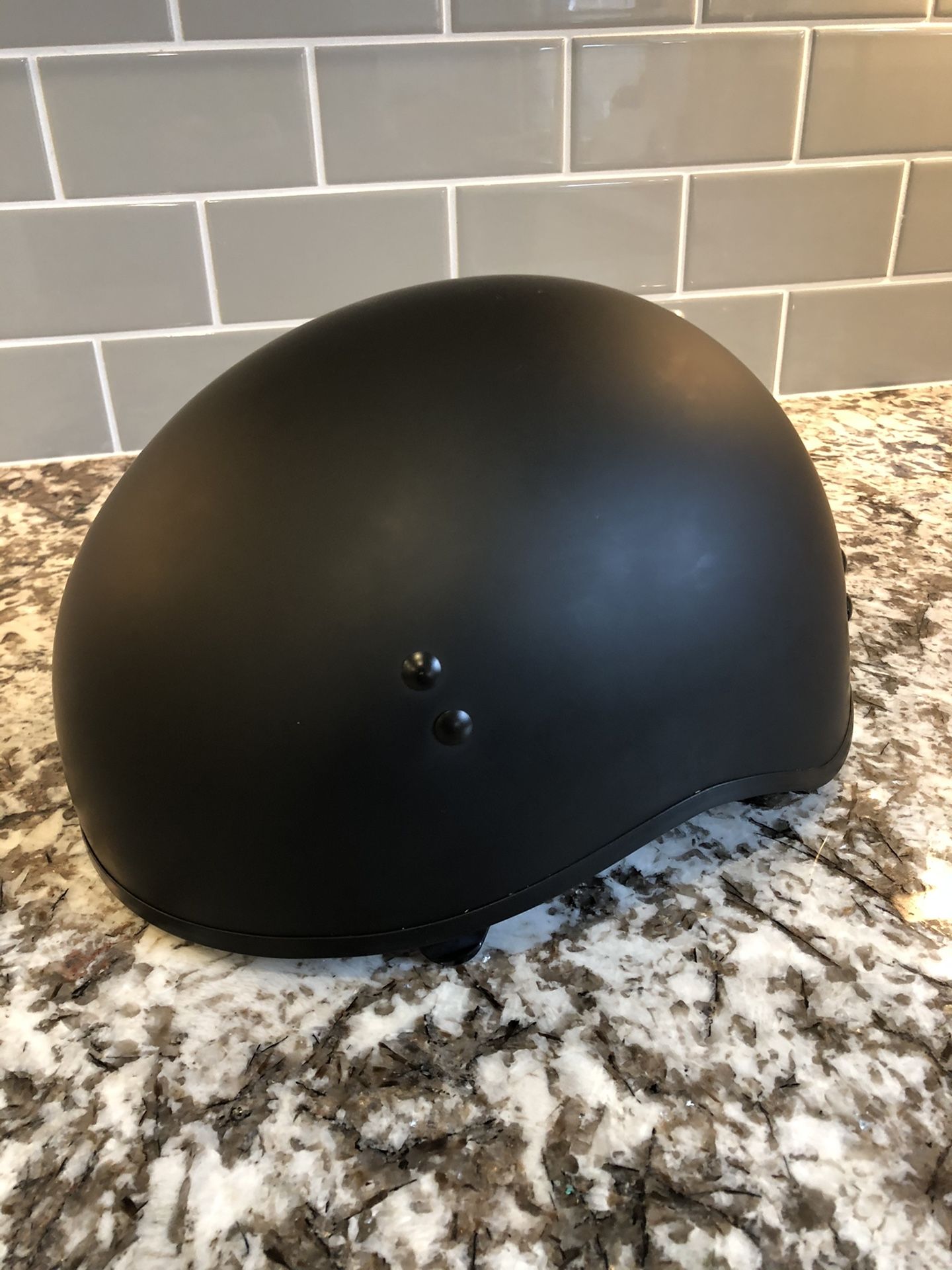 Outlaw Motorcycle Half Helmet. XL