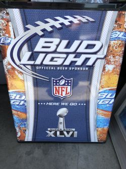 Bud Light Super Bowl Mini Compact Fridge