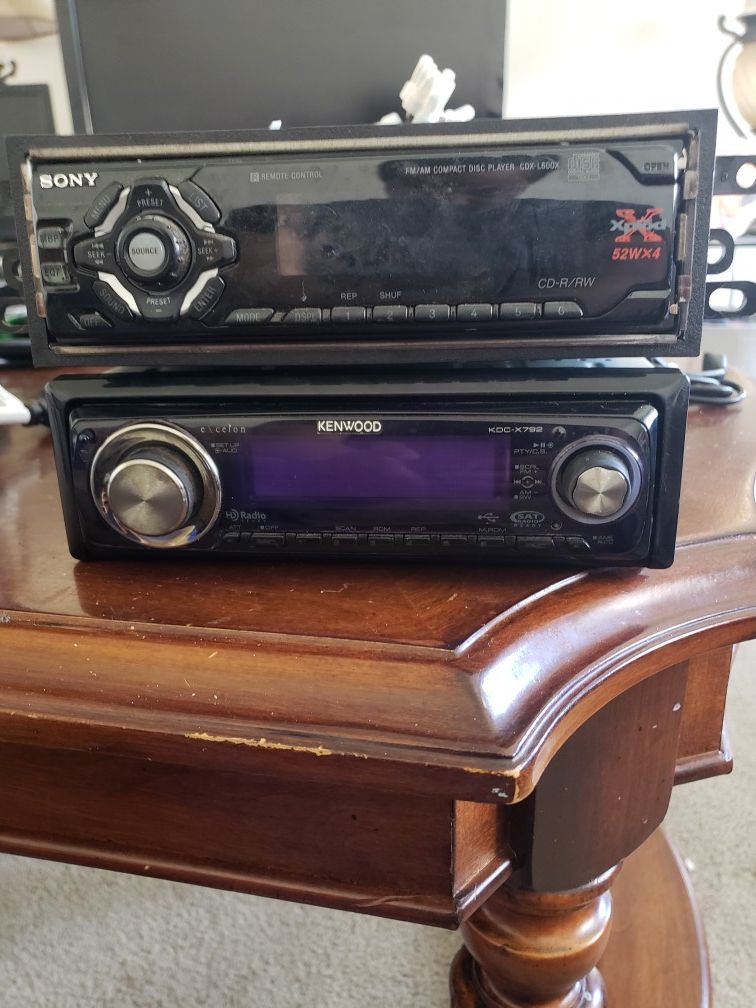 Kenwood and Sony explode CD stereo