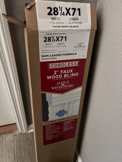Lotus Windoware Cordless 2" Faux Wood Blind