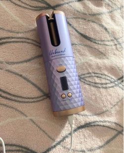 Portable wireless curly iron