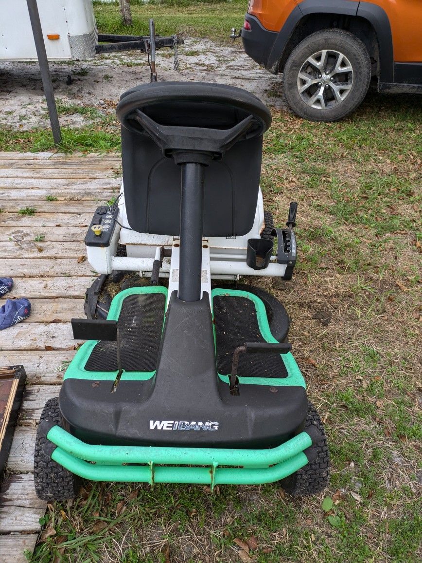 Weibang Electric Riding Lawn Mower