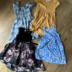 Girls Dresses Sz 6-8 OBO