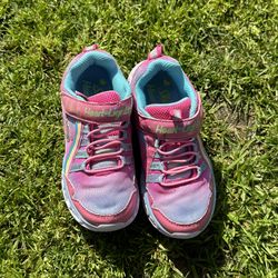 Girls Sketchers Heart Lights Shoes