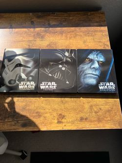 Star wars trilogy Blue-ray DVDs