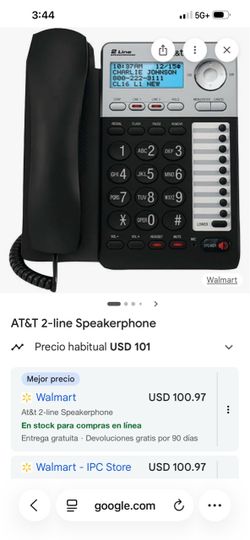 2 line speaker phone