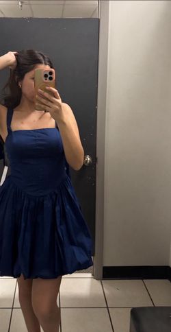 navy blue dress