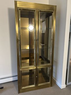 Master craft Glass Cabinet