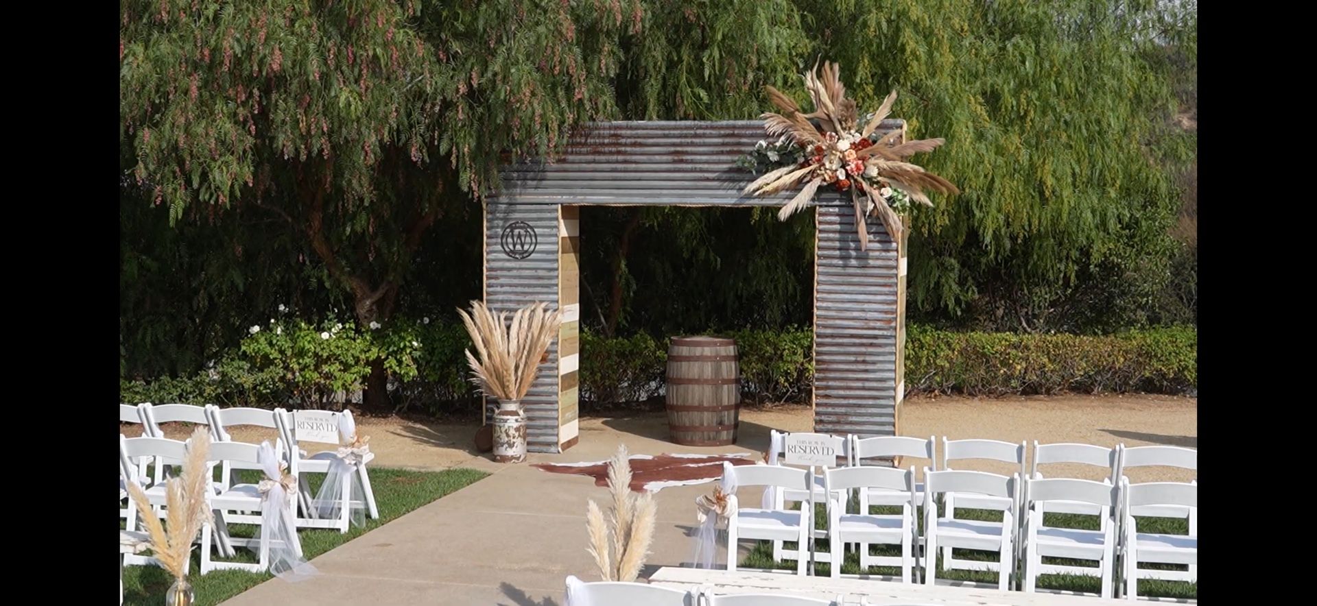 Wedding Arch Flowers