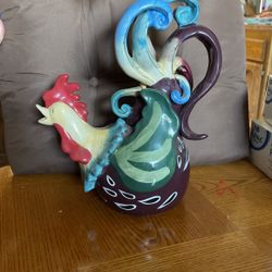 Rooster Tea Pot