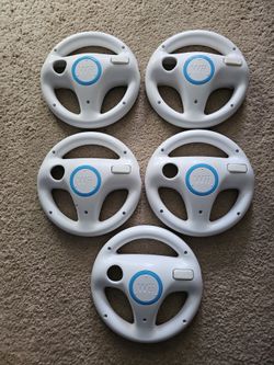 OEM Nintendo Wii steering wheel controller lot of 5