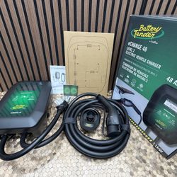 Brand New Battery Tender eCharge 48 AMP EV Charger - Level 2 Mounted Indoor Outdoor Fast Electric Vehicle Charging Station with Flexible 25ft SKU522