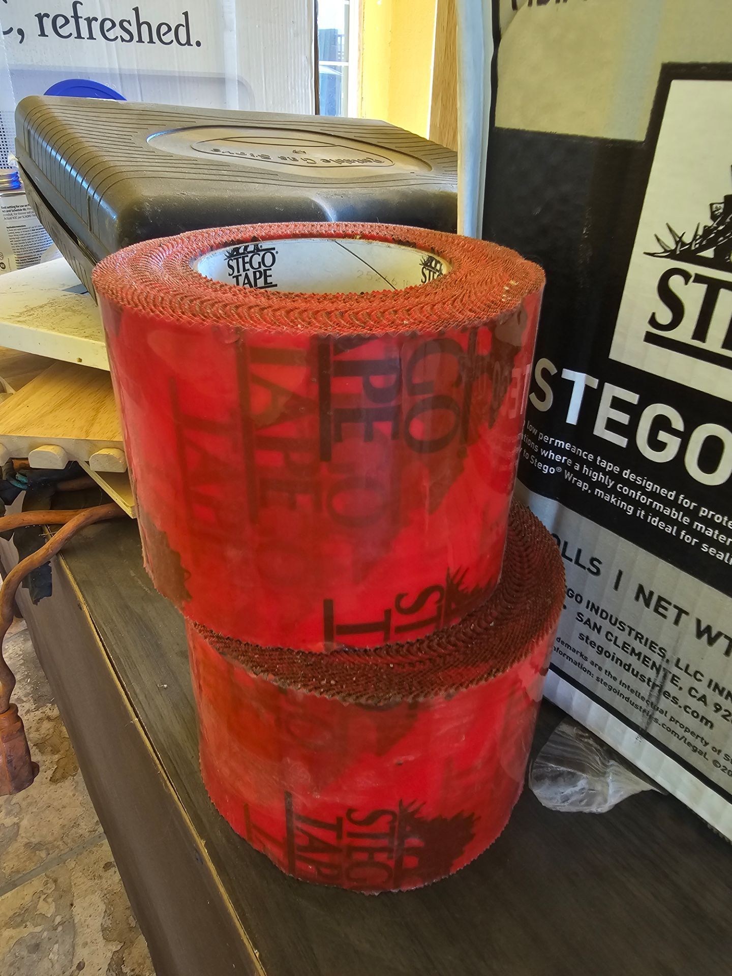 Stego tape